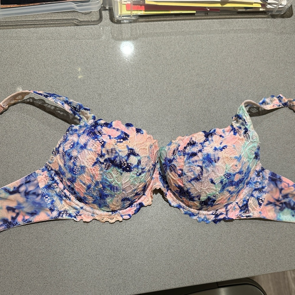 PINK Victoria's Secret Multicolor Lace Bra